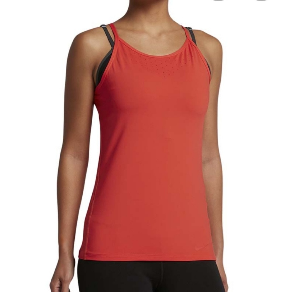 Womens Nike Dri-Fit Seasonal Strappy Tank Size M